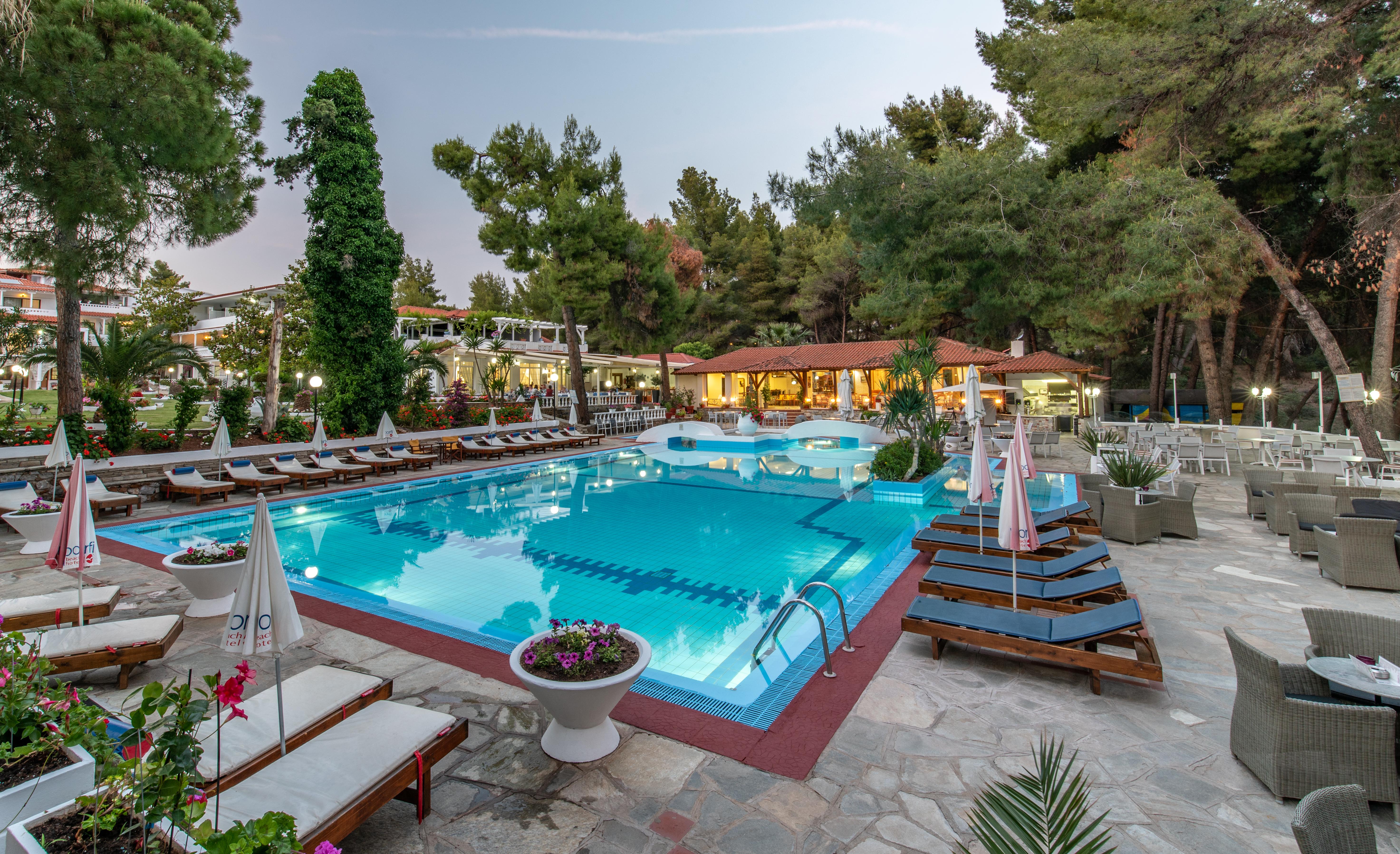 Porfi Beach Hotel Nikiti  Luaran gambar