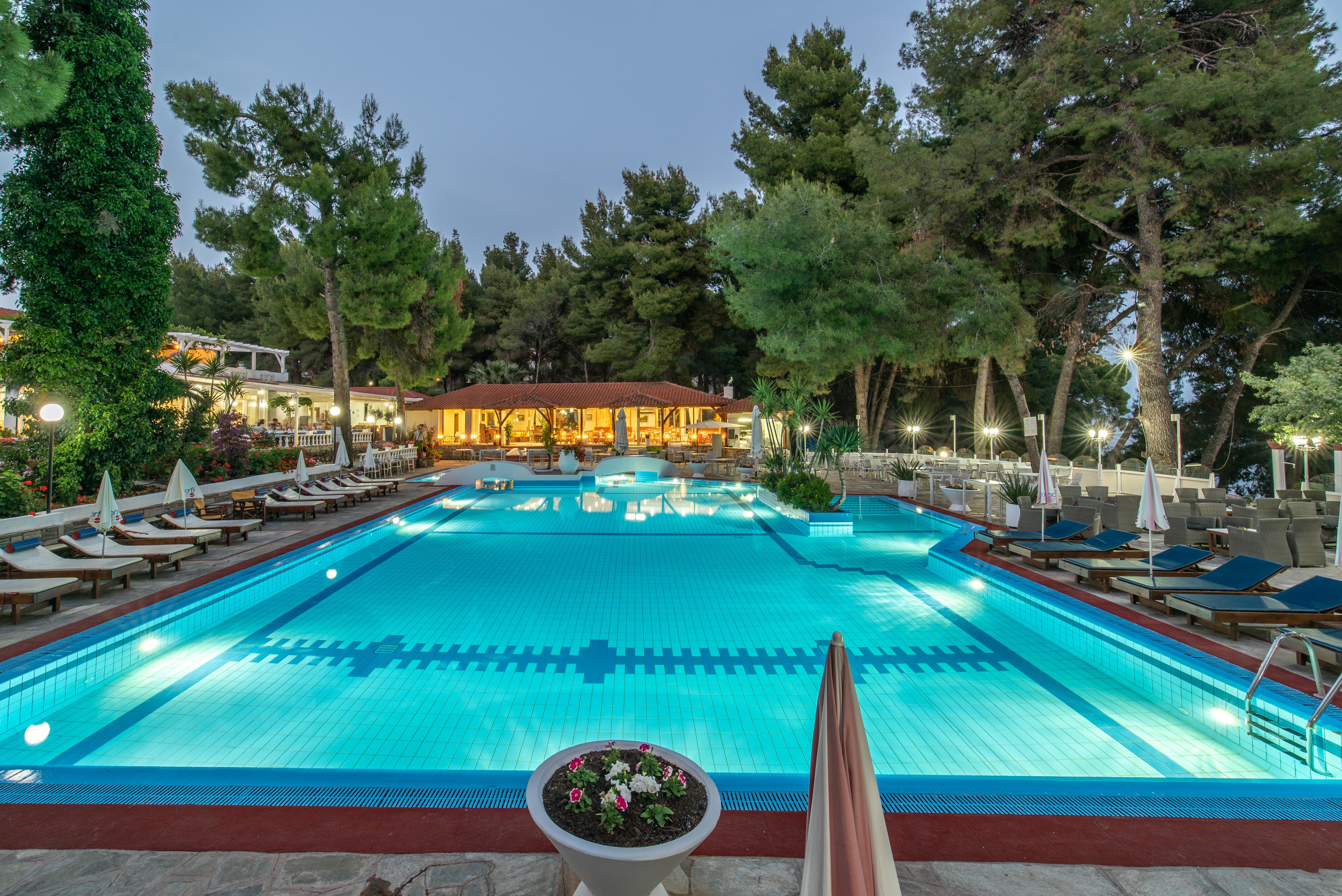 Porfi Beach Hotel Nikiti  Luaran gambar